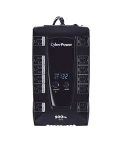 AVRG900LCD - AVRG900LCD-CYBERPOWER-UPS de 900 VA/480 W, Topología Línea Interactiva, Entrada 120 Vca NEMA 5-15P, Tipo Gabinete Compacto, Con 12 Tomas NEMA 5-15R - Relematic.mx - AVRG900LCD-p