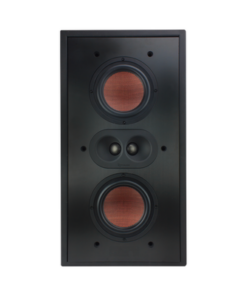 B23-265SUR-TRUAUDIO-B23 Series,  in-wall surround, woofers duales de fibra de carbono de 6 1/2 in, tweeters dobles de titanio de 1in, 5-220 Watts
