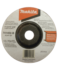 B-44264-MAKITA-Disco abrasivo de desbaste para metal de 4 1/2 eje 7/8" espesor 6mm