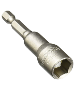 B-45107-MAKITA- Punta magnética (guia buscadora ) de 7/16", longitud de 2-9/16" zanco hexagonal. .