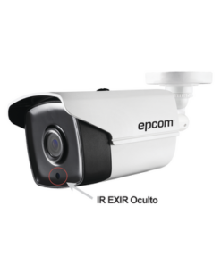 B50-TURBO-X-EPCOM-Bala TURBOHD 5 Megapixel / Gran Cobertura / Lente 3.6 mm / 40 mts IR EXIR / Exterior IP67