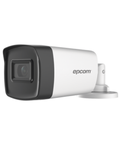 B8-TURBO-X8-EPCOM PROFESSIONAL-Bala TURBOHD 2 Megapíxeles (1080p) / Lente 3.6 mm / Exterior IP67 / 80 mts IR EXIR / dWDR / 4 Tecnologías