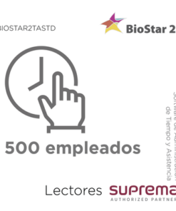 BIOSTAR2TASTD - BIOSTAR2TASTD-SUPREMA-Software de Administración de Tiempo y Asistencia para 500 empleados,   para Lectores SUPREMA - Relematic.mx - BIOSTAR2TASTD-p