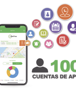 BIOTIMEAPP100 - BIOTIMEAPP100-ZKTECO-Licencia para realizar checadas de asistencia desde Smartphone (APP) con envío de fotografía y ubicación por GPS / Compatible con BIOTIMEPRO / Licencia para 100 usuario - Relematic.mx - BIOTIMEAPP100-p