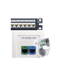 C261X035Y1C - C261X035Y1C-PANDUIT-Casete de 75 Etiquetas Sin Adhesivo, para Patch Panel o Face Plate, Para Identificación de 4 Puertos, Color Blanco - Relematic.mx - C261X035Y1C-p
