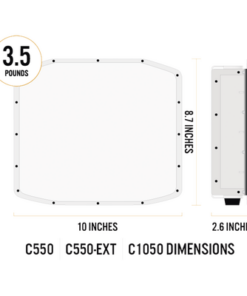 C550C-OPTEX-Radar SpotterRF para una cobertura de 850 metros