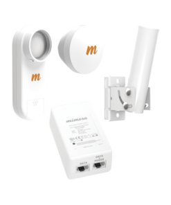 C5X-N16-PACK - C5X-N16-PACK-MIMOSA NETWORKS-Kit de radios C5X, rango de frecuencia extendida (4.9 a 6.4 GHz),  incluye inyector POE, montaje universal para tubo o poste Y una antena de 16 dBi - Relematic.mx - C5XN16PACK-p