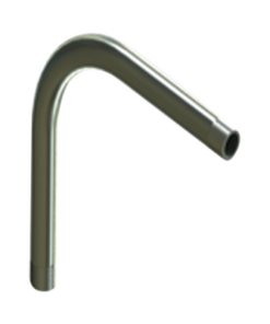 CATU-3730-CATUSA-Codo de 90° de 4" (102mm) pared gruesa con rosca galvanizado etiqueta amarilla