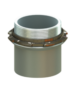 CATU-3809 - CATU-3809-CATUSA-Conector 1" (25mm) pared delgada sin tornillo galvanizado etiqueta verde - Relematic.mx - CATU3809-p