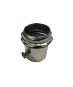 CATU-3810-CATUSA-Conector 1 1/4" (32mm) pared delgada con tornillo galvanizado etiqueta verde