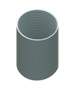 CATU-3824 - CATU-3824-CATUSA-Cople 1" (25mm) pared gruesa con rosca galvanizado etiqueta amarilla - Relematic.mx - CATU3824-p