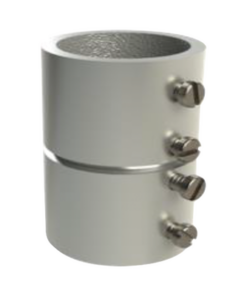 CATU-3844-CATUSA-Cople 3/4" (19mm) Pared Delgada Con Tornillo (Tipo Americano) Galvanizado, Etiqueta Verde. 