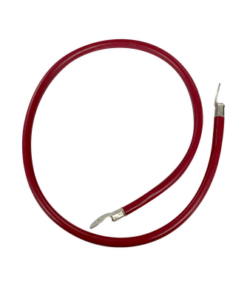 CBL-AWG2-1R-EPCOM POWERLINE-Cable para Baterías  1 m, Rojo, Calibre 2 AWG con Terminales de Ojo en Ambos Extremos