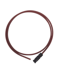 CBL-MC4-1.5R-EPCOM POWERLINE-Cable Fotovoltaico, 1.5 m, Rojo, Calibre 10 AWG con Terminal MC4-M en un Extremo