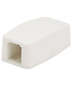 CBXQ1IW-A - CBXQ1IW-A-PANDUIT-Caja de Montaje en Superficie, Para 1 Módulo Mini-Com, Color Blanco Mate - Relematic.mx - CBXQ1IWA-p