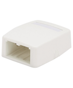 CBXQ2IW-A - CBXQ2IW-A-PANDUIT-Caja de Montaje en Superficie, Para 2 Módulos Mini-Com, Color Blanco Mate - Relematic.mx - CBXQ2IWA-p
