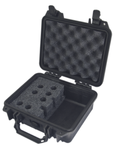 CC-6-BIRD TECHNOLOGIES-Estuche Portátil de Transporte para Wattmetros Thruline® BIRD, 5 Elementos y 1 Terminal Pequeña.