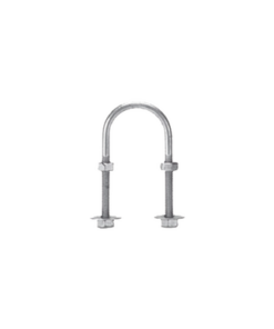 CHABRU38 - CHABRU38-CHAROFIL- Abrazadera tipo U de 1 1/2", con acabado Electro Zinc, no incluye tuercas y arandelas - Relematic.mx - CHABRU38-p
