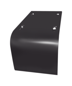 CH-BAL100EP - CH-BAL100EP-CHAROFIL- Bajada para cable de 100 mm de ancho, con baño de pintura epóxica en color NEGRO - Relematic.mx - CHBAL100EP-p