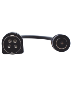 CHDCM4P-EPCOM POWERLINE-Adaptador Universal DC Hembra a Minidin 4 Pines Macho / Recomendado para DVR´s epcom / HIKVISION
