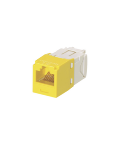 CJ688TGYL - CJ688TGYL-PANDUIT-Conector Jack RJ45 Estilo TG, Mini-Com, Categoría 6, de 8 posiciones y 8 cables, Color Amarillo - Relematic.mx - CJ688TGYL-p