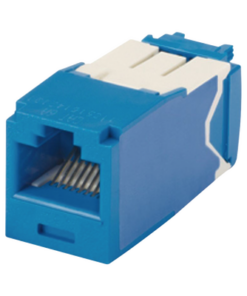 CJ6X88TGBU-PANDUIT-Conector Jack RJ45 Estilo TG, Mini-Com, Categoría 6A, de 8 Posiciones y 8 Cables, Color Azul