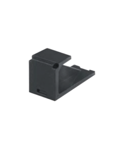 CMBBL-X - CMBBL-X-PANDUIT-Módulo de tapa ciega (Inserto Ciego), Mini-Com, Color Negro, 1 Pieza - Relematic.mx - CMBBLX-p