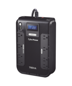 CP750LCD - CP750LCD-CYBERPOWER-UPS de 750 VA/420 W, Topología Standby, Entrada 120 Vca NEMA 5-15P, Tipo Gabinete Compacto, Con 8 Tomas NEMA 5-15R - Relematic.mx - CP750LCD-p