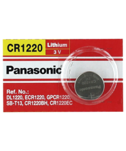 CR1220 - CR1220-PANASONIC-Batería de Litio tipo Moneda 3V @ 35mAh / Recomendado para DVR´s epcom y HIKVISION (No Recargable) - Relematic.mx - CR1220-p