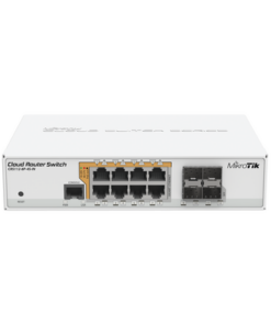 CRS112-8P-4S-IN - CRS112-8P-4S-IN-MIKROTIK-Cloud Router Switch Administrable L3, 8 puertos 10/100/1000 Mbps c/PoE Pasivo ó 802.3af/at, 4 Puertos SFP - Relematic.mx - CRS1128P4SIN-p
