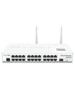 CRS125-24G-1S-2HND-IN-MIKROTIK-Cloud Router Switch CRS125-24G-1S-2HnD-IN 24 Puertos Gigabit Ethernet, 1 Puerto SFP, 802.11b/g/n, Para escritorio