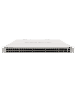 CRS354-48G-4S+2Q+RM-MIKROTIK-(CRS354-48G-4S+2Q+RM) Cloud Router Switch 48 puertos Gigabit Ethernet, 4 puertos SFP+ 10G, 2 puertos QSFP+ 40G, Montaje en Rack
