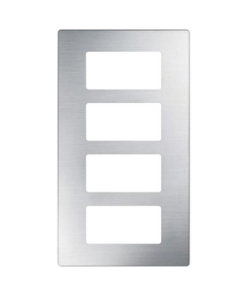 CW5SS-LUTRON ELECTRONICS-PLACA D/PARED COLOR SS 5 ESPACIOS