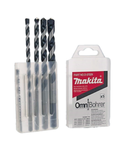 D-37029 - D-37029-MAKITA-Juego de 5 Pzas. de Broca para Concreto con Punta de Carburo (3/16", 1/4", 5/16", 3/8" y 1/2") - Relematic.mx - D37029-p