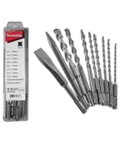 D-45820 - D-45820-MAKITA- Juego con 10 piezas de brocas y cinceles SDS PLUS - Relematic.mx - D45820-p