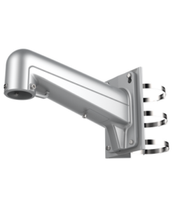 DS-1602ZJ-POLE-P-HIKVISION-Montaje de Poste para PTZ HIKVISION / Color Plata