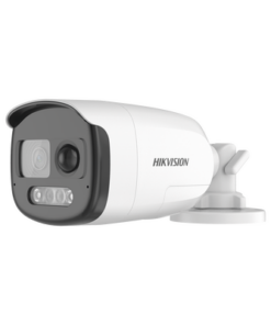 DS-2CE12DF3T-PIRXOS-HIKVISION-[ColorVu] Bala TURBOHD 2 Megapixel (1080p) / Imagen a Color 24/7 / Lente 2.8 mm / Luz Blanca 40 mts / Exterior IP67 / WDR 130 dB / Sensor PIR / Sirena Integrada / Salida de Audio Estrobo ROJO - AZUL / Micrófono Integrado