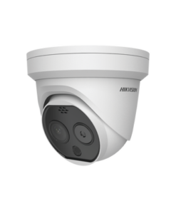 DS-2TD1217B-6/PA-HIKVISION-Turret IP para Detección de Temperatura Corporal / Medición Multiple para Areas de Alto Flujo de Personas / Lente térmico 6mm