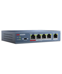 DS-3E0105P-E - DS-3E0105P-E-HIKVISION-Switch PoE / 250 Metros PoE LARGA DISTANCIA / 4 Puertos 802.3at (30 W) 10/100 Mbps + 1 Puerto Uplink (10 / 100 Mbps) - Relematic.mx - DS3E0105PE-p