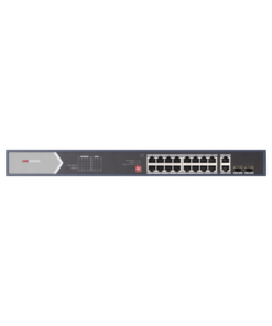 DS-3E0520HP-E - DS-3E0520HP-E-HIKVISION-Switch PoE+ / No Administrable / 16 Puertos 10/100 Mbps PoE+ (4 Puertos PoE++ 90 W) / 2 Puertos 10/100/1000 Mbps + 2 Puertos SFP de Uplink / PoE hasta 250 Metros / 225 Watts - Relematic.mx - DS3E0520HPE-p