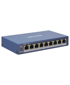 DS-3E1309P-EI-HIKVISION-Switch PoE+ / Monitoreable / 8 Puertos 10/100 Mbps PoE+ / 1 Puerto 1000 Mbps de Uplink / Configuración Nube Hik-PartnerPro / Modo Extendido hasta 300 Metros / 110 W
