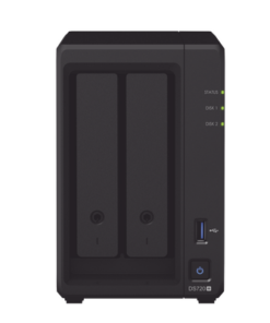 DS720PLUS-SYNOLOGY-Servidor NAS de escritorio con 2 bahías / Expandible a 7 bahías / Hasta 112 TB 