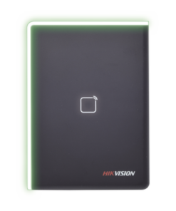 DS-K1108E - DS-K1108E-HIKVISION-Lector de Tarjetas PROX EM con LED Estético (Cambia a verde cuando apertura puerta)  / Exterior (IP65) / Wiegand o RS485 seleccionable en campo / - Relematic.mx - DSK1108E-p