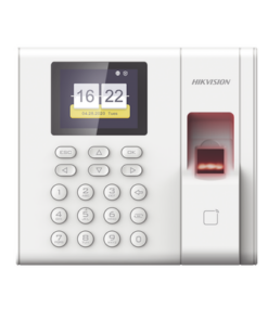 DS-K1A8503EF-B-HIKVISION-Checador de Huella con Batería de Respaldo  / Reportes por USB / 1,000 Usuarios / 1000 Huellas / 100,000 Registros / Lector de Tarjetas EM / Uso con iVMS-4200.