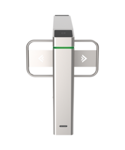 DS-K3B601-M/MPG-DM-75-HIKVISION-Torniquete Central con Aletas de METAL para carriles de 75 Cms (Complemento para expandir a 2 o mas carriles). / Preparación para Terminal Facial (MPG)