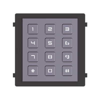DS-KD-KP-HIKVISION-Módulo de Teclado para Frente de Calle  Modular / Desbloqueo de Puerta Mediante Código / Llamada a monitor.