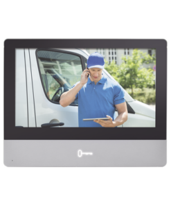 DS-KH8350-WTE1-HIKVISION-Monitor IP Touch Screen 7" para Videoportero IP Modular / Cristal Templado / Vídeo en Vivo / Apertura Remota / llamada entre monitores / Audio de dos vías