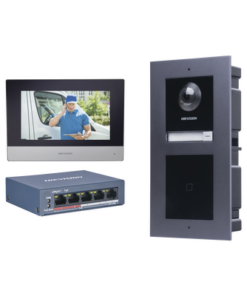 DSKIS601-V2 - DSKIS601-V2-HIKVISION-KIT de Videoportero IP con llamada a App de Smartphone y Lector de Tarjetas EM / 2da Generación (Modular) / Montaje para EMPOTRAR incluido - Relematic.mx - DSKIS601V2-p