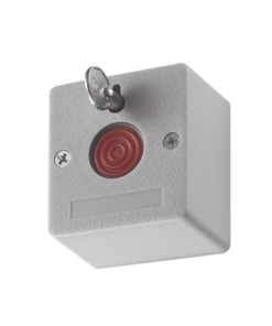 DS-PD1-EB - DS-PD1-EB-HIKVISION-Botón de Pánico Cableado / Compatible con Cualquier Panel de Alarma / LLave de Seguridad / NA/NC / Material Retardante al Fuego (ABS) - Relematic.mx - DSPD1EB-p