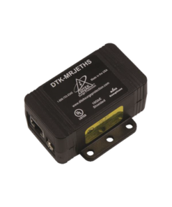DTKMRJETHS - DTK-MRJETHS-DITEK-Protector de un solo canal 10GbE para sistemas de CCTV , Ideal para protección de cableado categoría CAT5e, CAT6 y CAT6A. - Relematic.mx - DTKMRJETHS-p